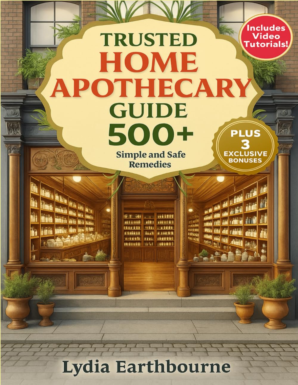 Trusted Home Apothecary Guide: Take Charge of Your Health and Achieve Lasting Wellness with Your Definitive A-Z Treasury of 500+ Time-Tested, Simple, and Safe Homemade Remedies—No Expertise Required